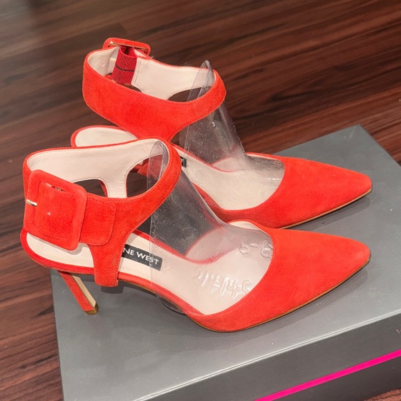 Nine West Shoes - NWT  Nine West Women's Vibrant Orange Heels